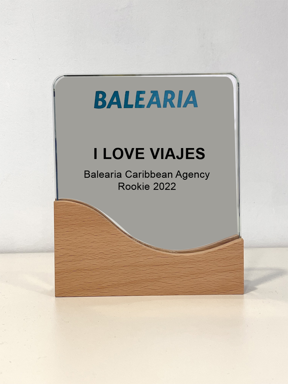 Balearia Caribbean Rookie 2022: I Love Ferry has received this award from Balearia ferry at the Fitur 2023 fair